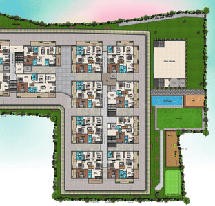 Image of 1420 Sq.ft 3 BHK Apartment / Flat for sale in Sai Keerthi Lake View, Chandanagar, Hyderabad for Rs. 11720000