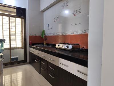 Kitchen Image of 1200 Sq.ft 2 BHK Apartment / Flat for sale in Jai Gurudeo Complex, Kamothe Navi Mumbai for Rs. 13200000