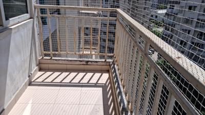 Balcony Image of 1100 Sq.ft 2 BHK Apartment / Flat for sale in Godrej Garden City, Jagatpur Ahmedabad for Rs. 5300000