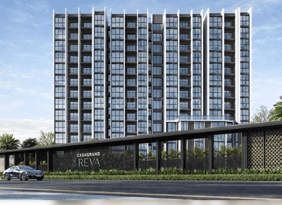 Image of 1618 Sq.ft 3 BHK Apartment / Flat for sale in Casagrand Reva, Pammal, Chennai for Rs. 9600000