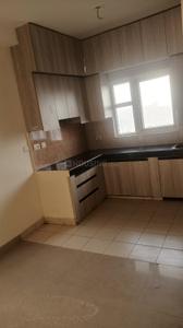 Kitchen Image of 695 Sq.ft 1 BHK Apartment / Flat for rent in UPAVP Ganga Yamuna And Hindon Enclave, Siddharth Vihar Ghaziabad for Rs. 17000
