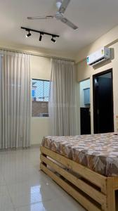 Bedroom Image of 651 Sq.ft 1 RK Apartment / Flat for rent in Vijay Nagar Indore for Rs. 15000