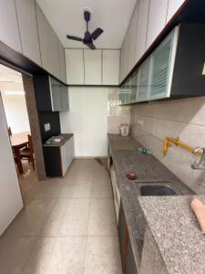 Kitchen Image of 1600 Sq.ft 3 BHK Apartment / Flat for sale in Orchid Paradise, South Bopal Ahmedabad for Rs. 7800000