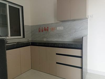Kitchen Image of 420 Sq.ft 1 BHK Apartment / Flat for rent in Kasarvadavali Thane for Rs. 16499