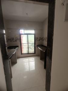 Kitchen Image of 750 Sq.ft 1 BHK Apartment / Flat for rent in National Trinity Paradise Phase 1, Shilphata Thane for Rs. 13500