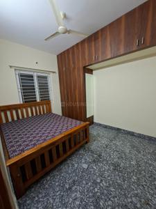 Bedroom Image of 550 Sq.ft 1 BHK Apartment / Flat for rent in Koramangala Bengaluru for Rs. 30000