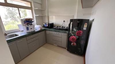 Kitchen Image of 818 Sq.ft 2 BHK Apartment / Flat for rent in Adani Aangan, Shantigram Ahmedabad for Rs. 27000