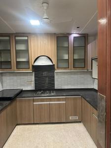 Kitchen Image of 3150 Sq.ft 4 BHK Builder Floor for rent in Sukhdev Vihar New Delhi for Rs. 156000
