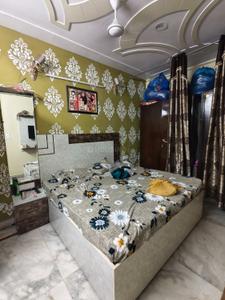 Bedroom Image of 1000 Sq.ft 2 BHK Builder Floor for rent in Sector 4 Rohini New Delhi for Rs. 38000