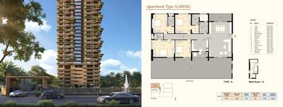 Image of 2729 Sq.ft 3 BHK Apartment / Flat for sale in Udyatt, Tangra, Kolkata for Rs. 45000000