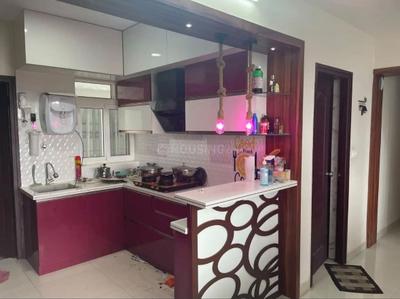 Kitchen Image of 1650 Sq.ft 3 BHK Apartment / Flat for rent in SJR Blue Waters, Parappana Agrahara Bengaluru for Rs. 67000