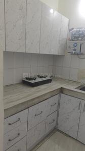 Kitchen Image of 800 Sq.ft 1 BHK Builder Floor for rent in Sector 55 Gurgaon for Rs. 26000