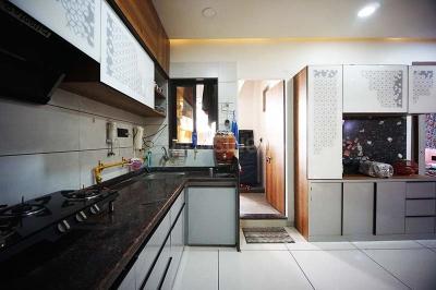 Kitchen Image of 2160 Sq.ft 3 BHK Apartment / Flat for sale in Rajvi Elegance, Nikol Ahmedabad for Rs. 11800000