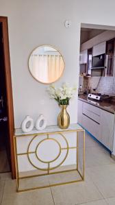 Kitchen Image of 1230 Sq.ft 3 BHK Builder Floor for rent in Central Park Flower Valley, Sector 33 Sohna for Rs. 35000