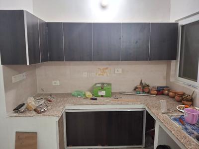 Kitchen Image of 990 Sq.ft 3 BHK Apartment / Flat for rent in Hans Khera Lucknow for Rs. 11000