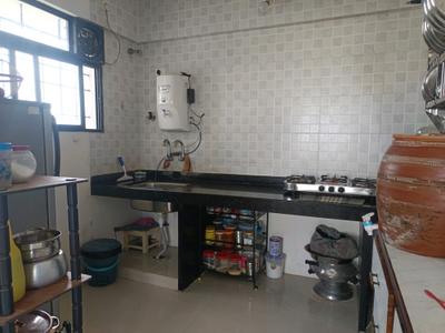 Kitchen Image of 505 Sq.ft 1 BHK Apartment / Flat for rent in Arihant Green City, Santoshi Mata Nagar Pune for Rs. 14500
