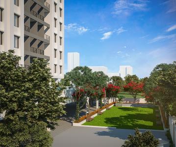 Image of 1022 Sq.ft 2 BHK Apartment / Flat for sale in 173 West Oaks, Wakad, Pune for Rs. 8500000