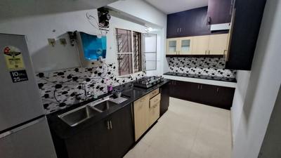 Kitchen Image of 1500 Sq.ft 3 BHK Apartment / Flat for sale in M.G. Road Kochi for Rs. 6800000