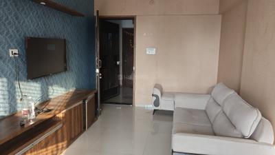 Living Room Image of 960 Sq.ft 2 BHK Apartment / Flat for rent in Sukhwani Dynasty, Wakad Pune for Rs. 38000