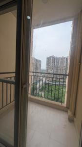 Balcony Image of 1050 Sq.ft 2 BHK Apartment / Flat for rent in Amaantra Crystal, Mahurali Ghaziabad for Rs. 17000