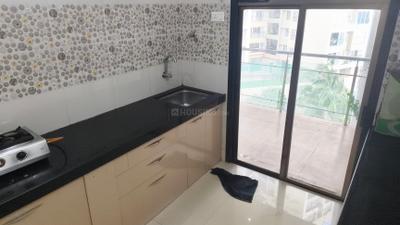 Kitchen Image of 837 Sq.ft 2 BHK Apartment / Flat for rent in Anmol Eleganzia Royale, Andheri West Mumbai for Rs. 100000