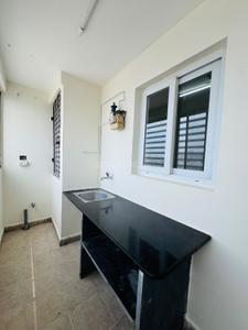 Kitchen Image of 1300 Sq.ft 2 BHK Apartment / Flat for rent in Jain Heights, Doddanekundi Bengaluru for Rs. 56000
