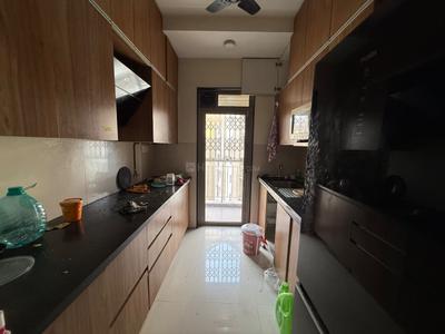 Kitchen Image of 900 Sq.ft 2 BHK Apartment / Flat for rent in Lodha Splendora, Thane West Thane for Rs. 37000