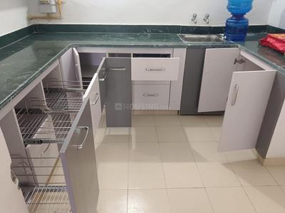 Kitchen Image of 1530 Sq.ft 3 BHK Apartment / Flat for rent in Sector 80 Faridabad for Rs. 24000