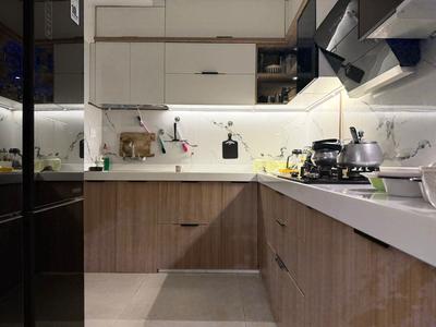 Kitchen Image of 1300 Sq.ft 3 BHK Apartment / Flat for sale in Dosti West County, Thane West Thane for Rs. 18000000
