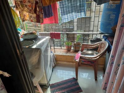 Balcony Image of 730 Sq.ft 1 BHK Apartment / Flat for rent in Saisha Residency, Kamothe Navi Mumbai for Rs. 20000