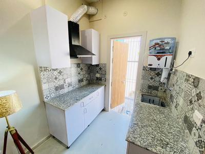 Kitchen Image of 750 Sq.ft 1 RK Builder Floor for rent in Sector 31 Gurgaon for Rs. 23000