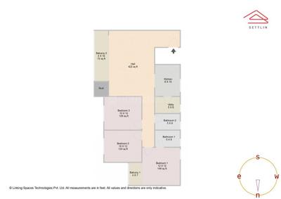 Image of 1577 Sq.ft 3 BHK Apartment / Flat for sale in Godrej Lakeside Orchard by Godrej Properties Ltd. , Chikkakannalli, Bengaluru for Rs. 22440000