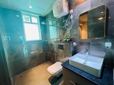 Bathroom Image of 1995 Sq.ft 3 BHK Apartment / Flat for sale in Krishna Atlantis Grand, Bhabat Zirakpur for Rs. 15000000