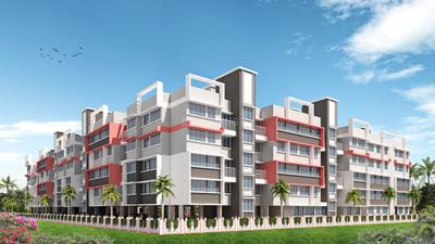 Building Image of 565 Sq.ft 1 BHK Apartment / Flat for sale in Vaje Navi Mumbai for Rs. 2200000