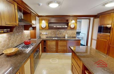 Kitchen Image of 3188 Sq.ft 4 BHK Apartment / Flat for sale in Total Environment In That Quiet Earth Bangalore by Total Environment Building Systems, Horamavu Bengaluru for Rs. 51100000