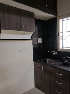 Kitchen Image of 600 Sq.ft 1 BHK Independent House for rent in New Tippasandra Bengaluru for Rs. 17000
