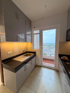 Kitchen Image of 1800 Sq.ft 3 BHK Apartment / Flat for rent in Rishita Mulberry Heights, Sushant Golf City Lucknow for Rs. 42000