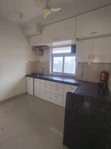 Kitchen Image of 580 Sq.ft 1 BHK Apartment / Flat for rent in The Solitaire, Kolshet Thane for Rs. 29000