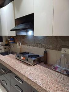 Kitchen Image of 400 Sq.ft 1 BHK Studio for rent in DLF Capital Greens Phase 1 And 2, Karampura New Delhi for Rs. 23000