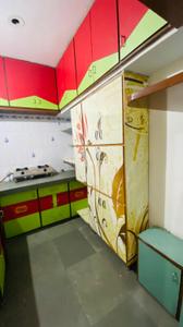 Kitchen Image of 765 Sq.ft 2 BHK Apartment / Flat for sale in Ghatlodiya Ahmedabad for Rs. 4500000