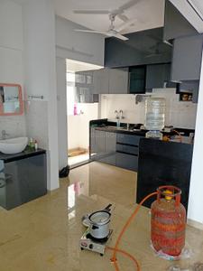 Kitchen Image of 1370 Sq.ft 3 BHK Apartment / Flat for rent in Jhamtani Ace Abode, Ravet Pune for Rs. 28000