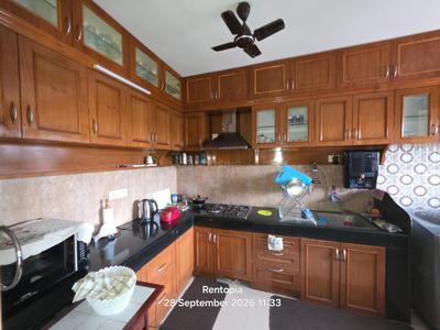 Kitchen Image of 1150 Sq.ft 3 BHK Apartment / Flat for rent in Rohan Primero, Padil Mangalore for Rs. 30000