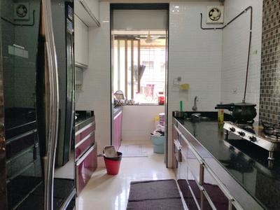 Kitchen Image of 900 Sq.ft 2 BHK Apartment / Flat for sale in Mahavir Sadhana CHS, Sanpada Navi Mumbai for Rs. 28000000