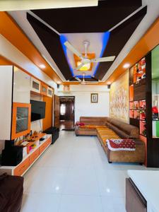 Living Room Image of 1440 Sq.ft 3 BHK Apartment / Flat for sale in New Ranip Ahmedabad for Rs. 7200000