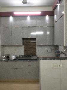 Kitchen Image of 810 Sq.ft 2 BHK Builder Floor for sale in Hari Nagar New Delhi for Rs. 7000000