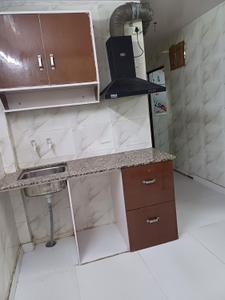Kitchen Image of 262 Sq.ft 1 RK Builder Floor for rent in Sant Nirankari Colony RWA, Mukherjee Nagar New Delhi for Rs. 8200