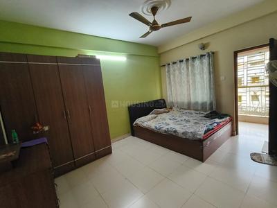 Bedroom Image of 1352 Sq.ft 3 BHK Apartment / Flat for rent in Baguiati Kolkata for Rs. 29000