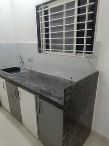 Kitchen Image of 250 Sq.ft 1 RK Apartment / Flat for rent in Vijay Nagar Indore for Rs. 12500