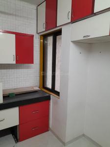 Kitchen Image of 550 Sq.ft 1 BHK Apartment / Flat for rent in Vasant Vihar Complax, Thane West Thane for Rs. 29500