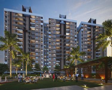 Image of 1419 Sq.ft 3 BHK Apartment / Flat for sale in Siddhivinayak Vision Exotica Building A, Bhosari, Pune for Rs. 13100000